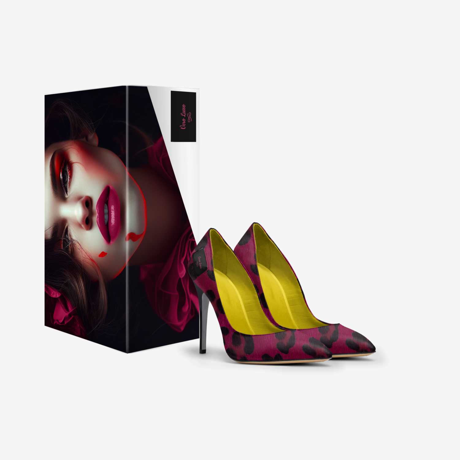 Vero Lusso Stiletto Leopardo Fucsia