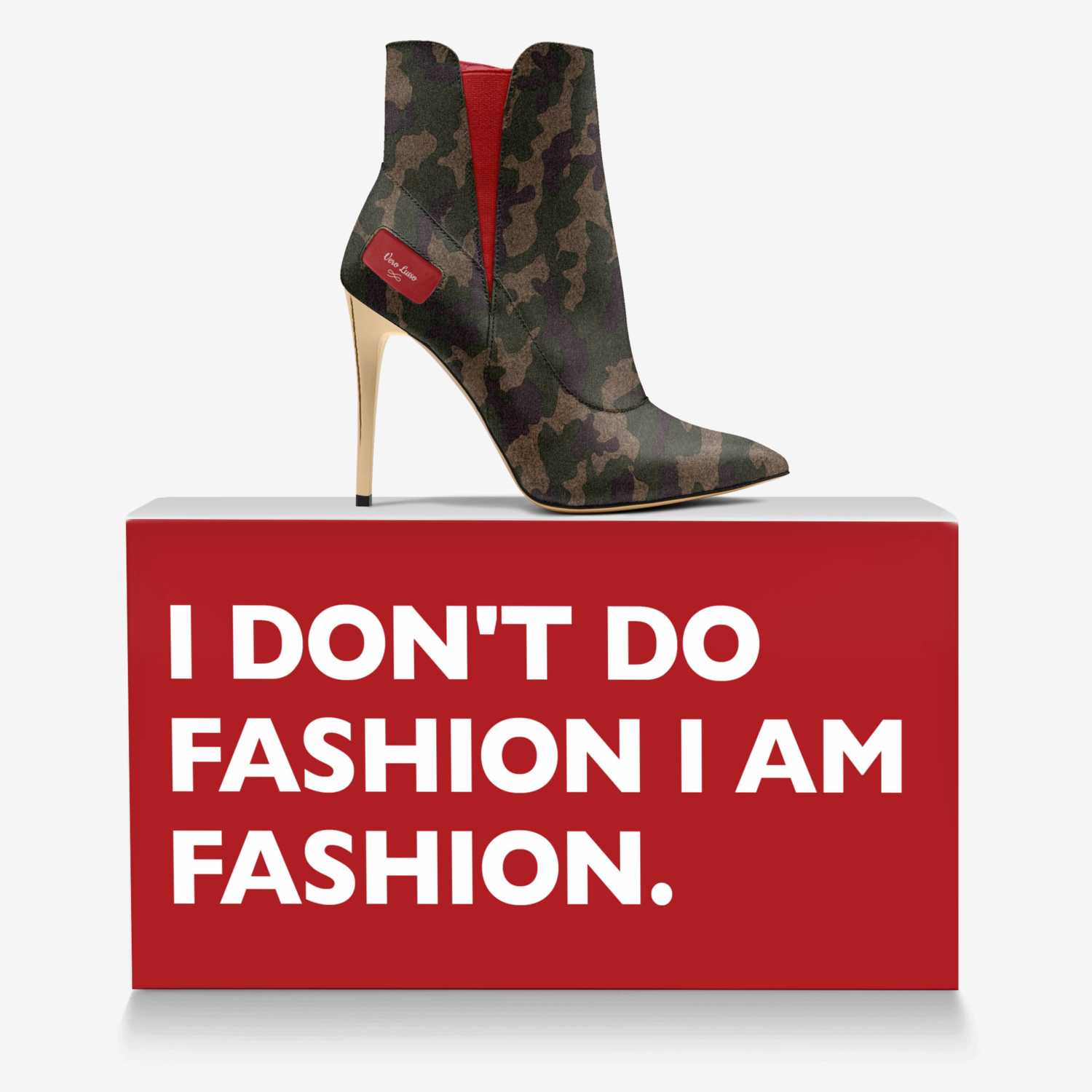 Vero Lusso – Alta Dominanza Camo Heels